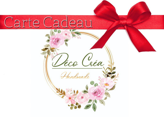 Carte-Cadeau Déco Créa