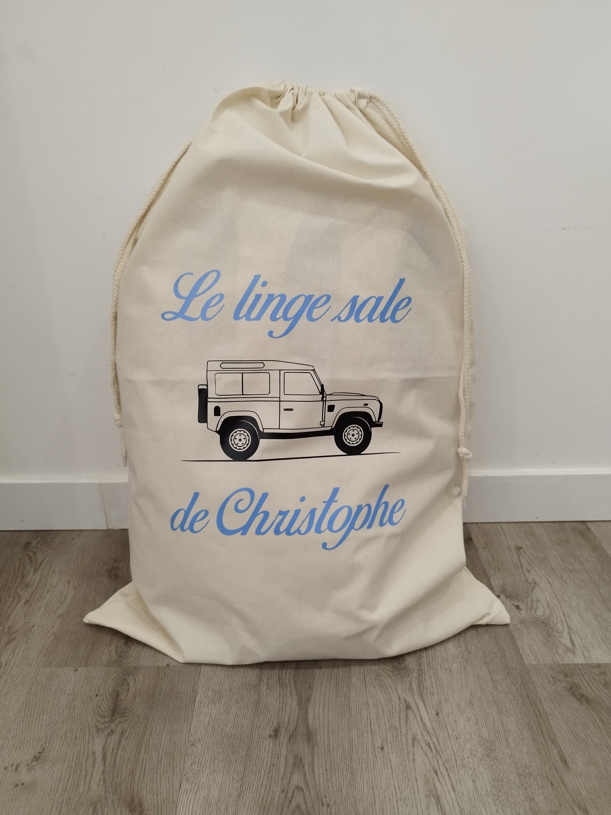 Sac à linge personnalisé 49x75cm – Cool and the bag