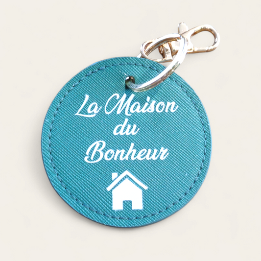 Porte-clé la maison du bonheur